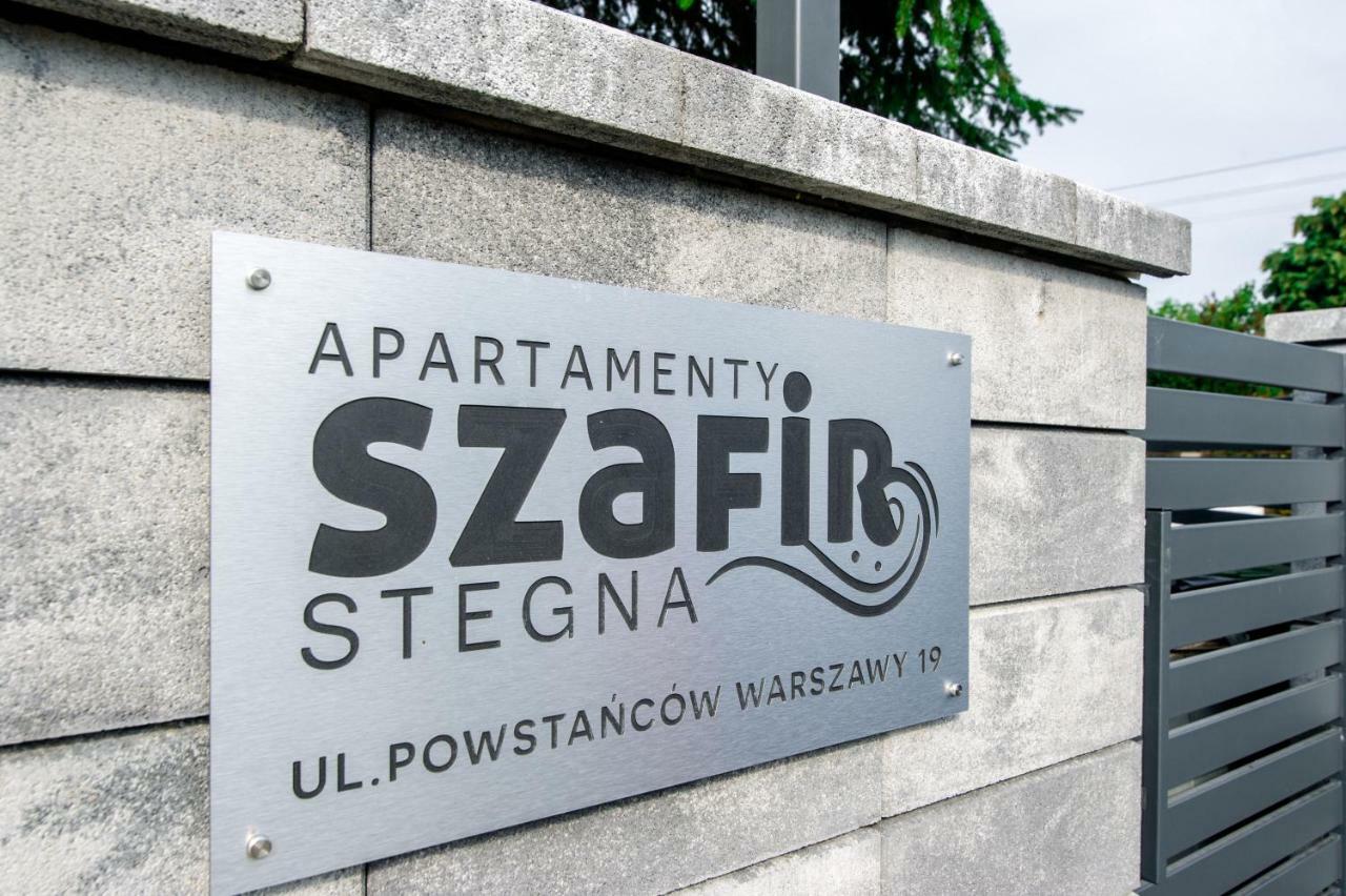 סטגנה Apartamenty Szafir Stegna מראה חיצוני תמונה