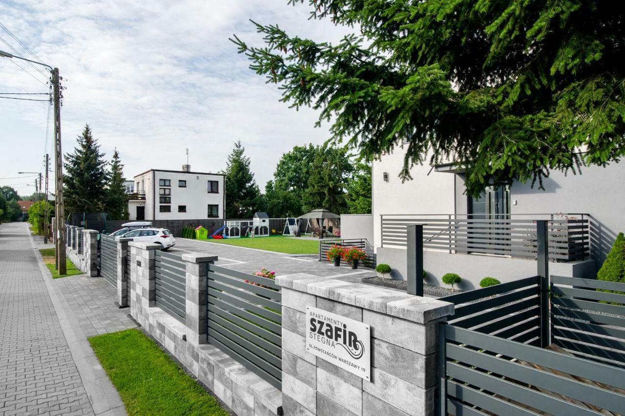 סטגנה Apartamenty Szafir Stegna מראה חיצוני תמונה